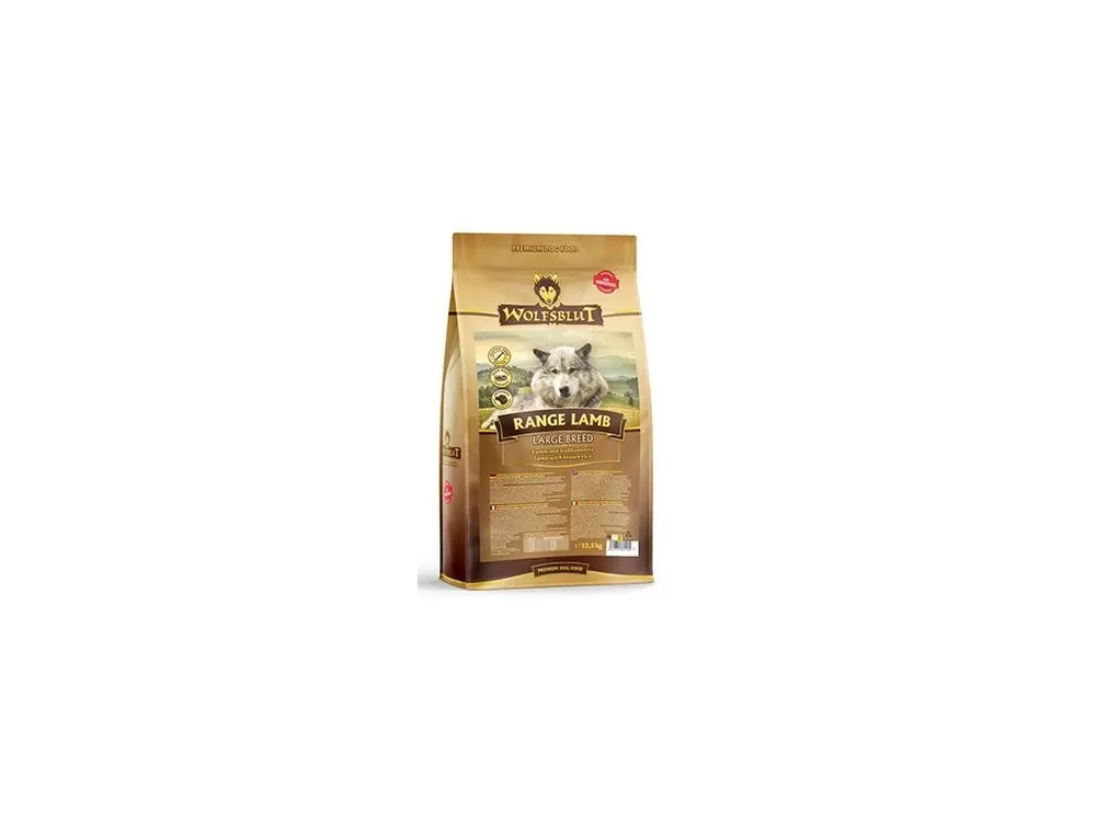 Wolfsblut Dog Adult Large Breed Range Lamb 12,5kg Cenově Výhodný