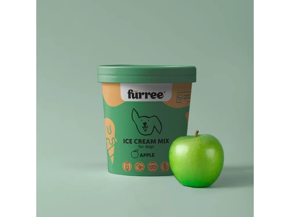 Fürree Ice cream Apple Zmrzlina pro psy 60g Víkendová Akce