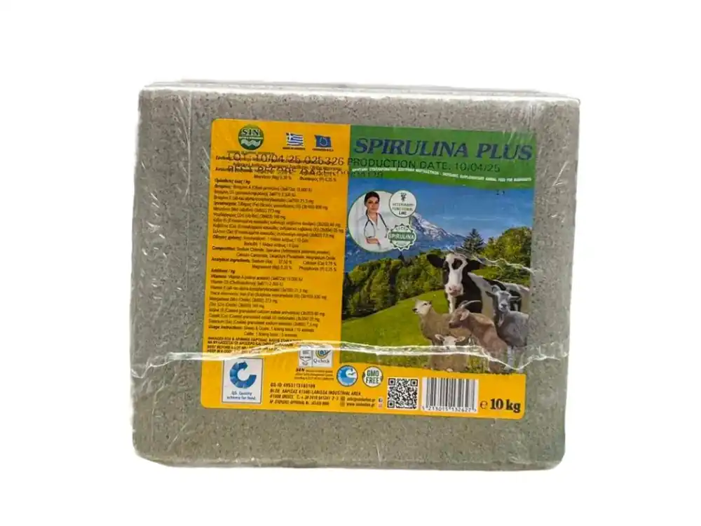 Víkendová Akce Minerální liz z mořské soli se spirulinou bohatou na vitamíny a esenciální živiny, Balení 10kg