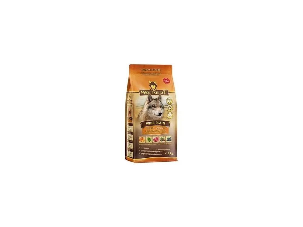 Wolfsblut Dog Adult Light Wide Plain 2kg Ihned K Objednání