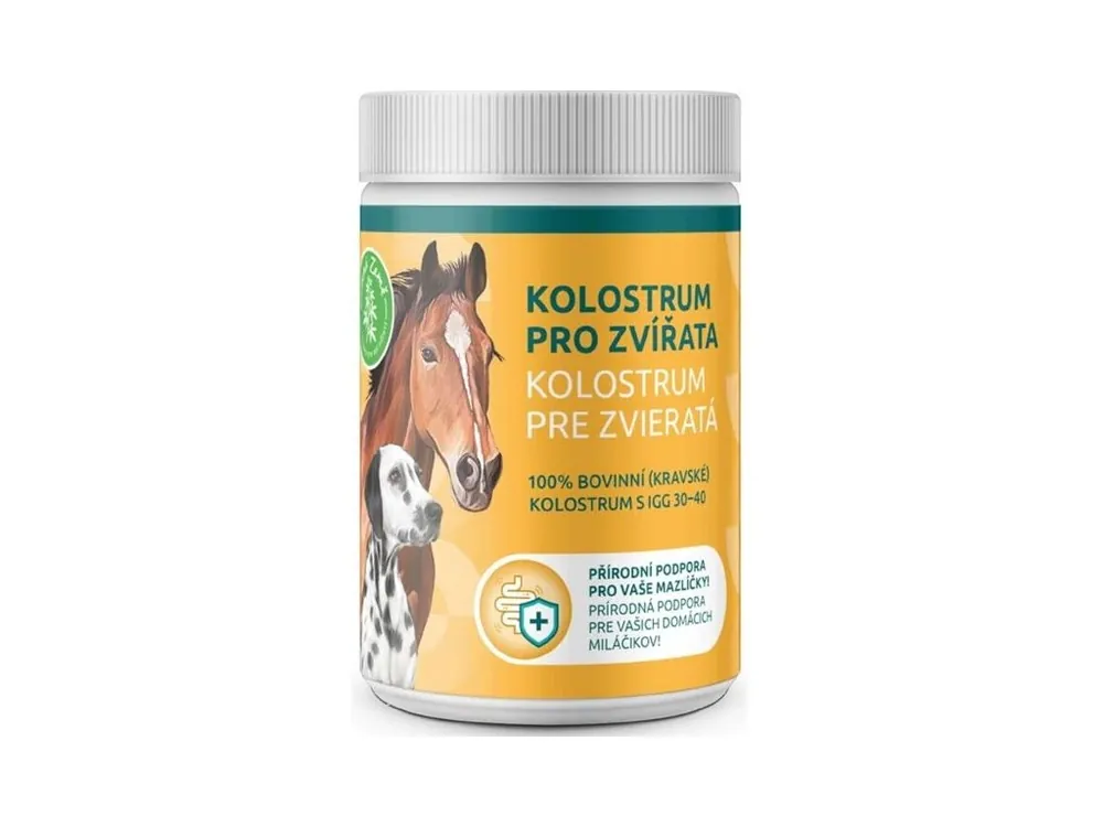 Novinka Zelená země Kolostrum pro zvířata 200 g