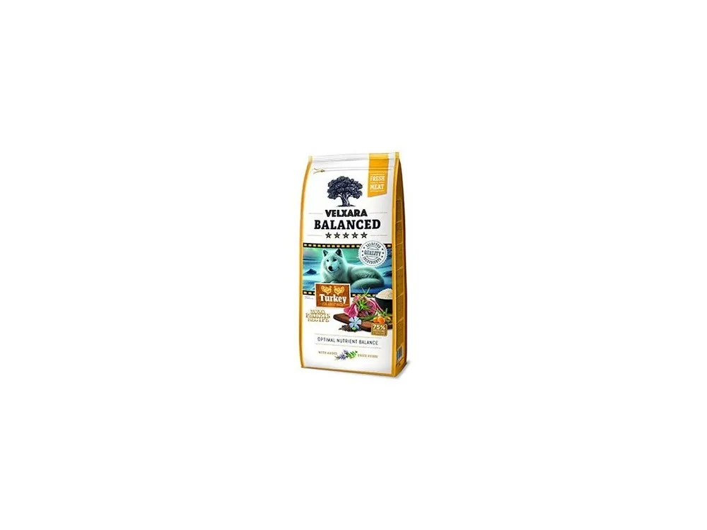 Must-Have Velxara Balanced FM Dog Adult Monoprot.Turkey&Rice750g