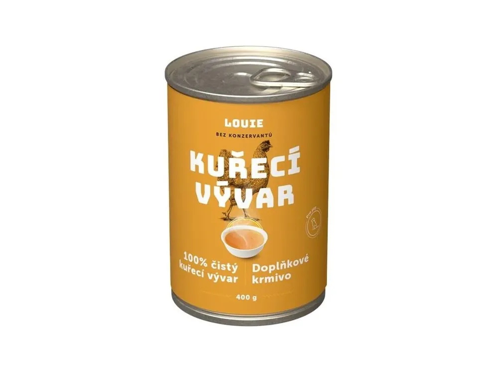Must-Have Louie konzerva pro psy - Kuřecí vývar 400 g