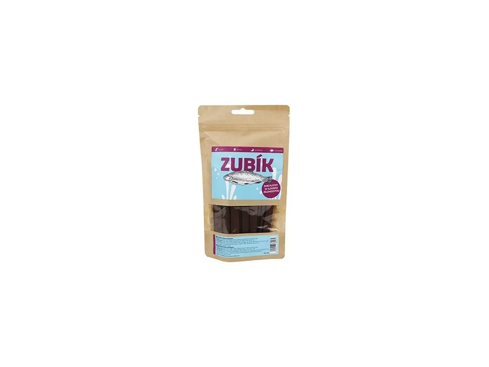 Cenový Hit Pochoutka ZUBÍK Rybí plátky se slávkou zelenoúst. 200g