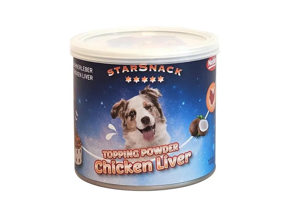 Nobby - StarSnack Topping Powder Dog Chicken Liver 100 g Top Prodej