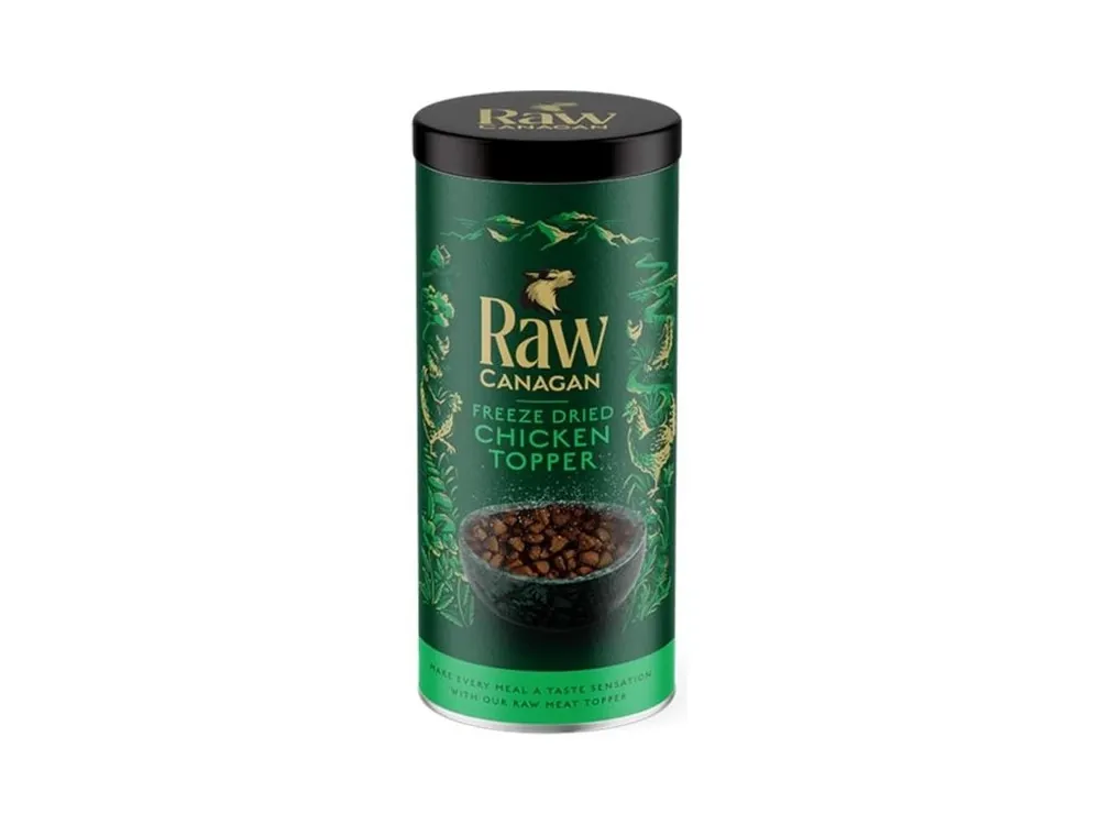 Canagan Raw Dog Chicken Topper 50g Dokud Zásoby Vydrží