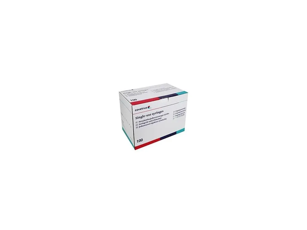 Stříkačka inj CVET 50ml 3-dílná Luer excentr. 50ks Značkový