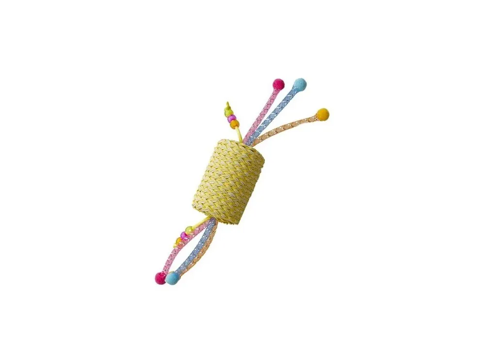 Odeslání Ihned Hračka cat Jolly váleček 22cm žlutý Duvo+