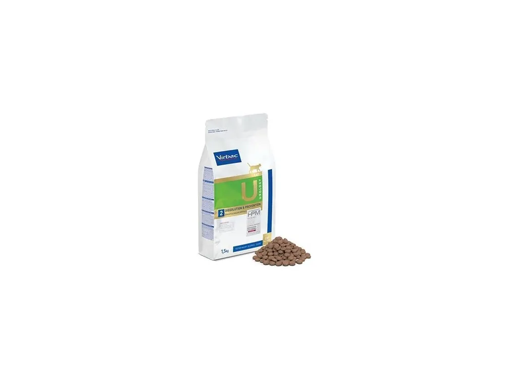 VET HPM Urology Dissolut.& Prevent.U2 Cat Diet, 1,5 kg Výhodná Nabídka
