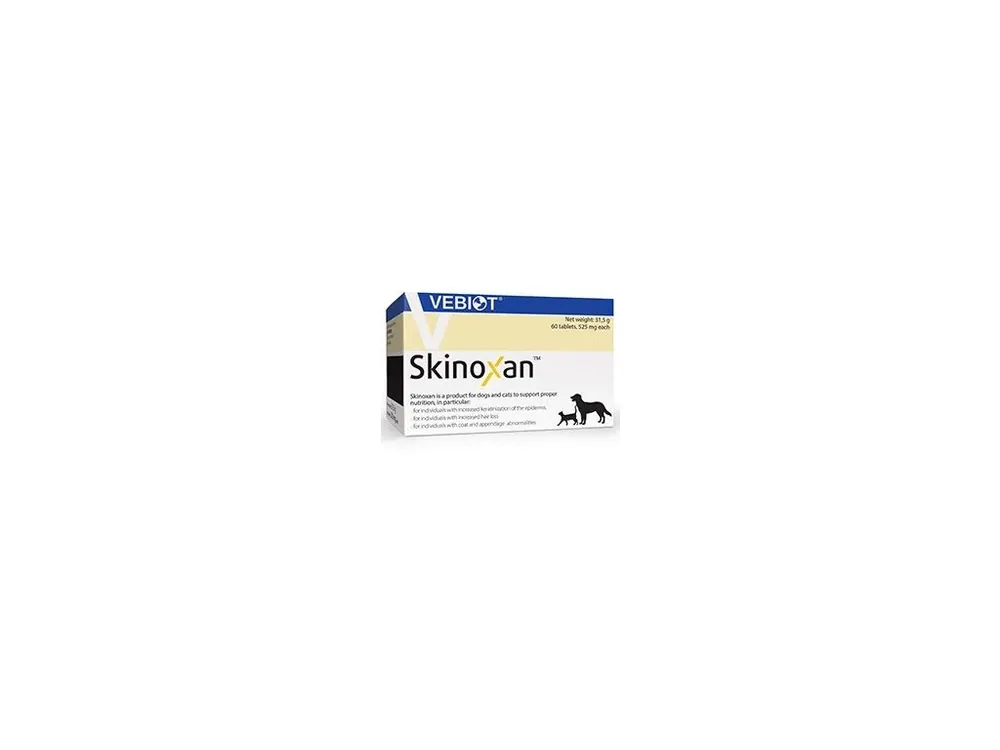 Omezená Nabídka Skinoxan pro psy a kočky 60tbl