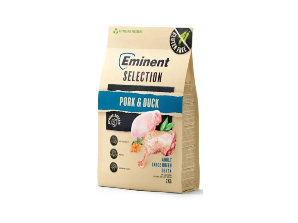 Eminent Selection Adult Large Breed Pork&Duck 2 kg Objednat Nyní
