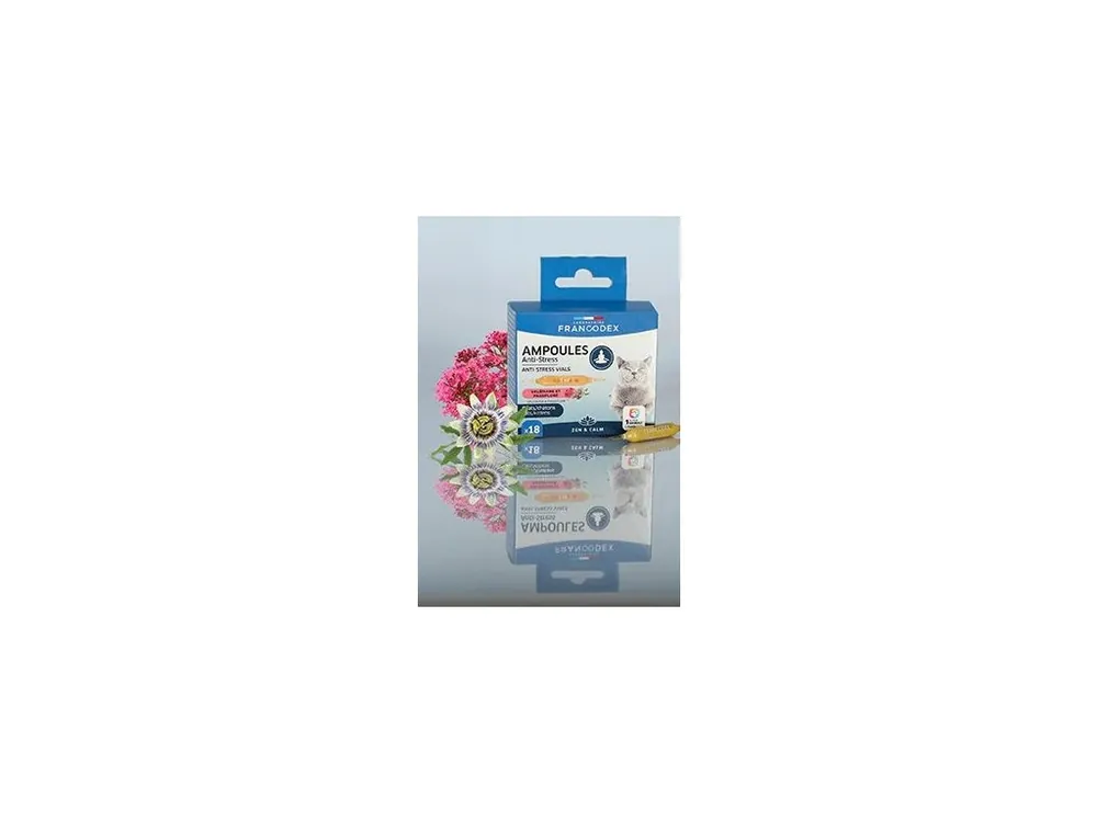 Francodex Anti-stress ampulky kočka, kotě 18x1ml Nová Kolekce
