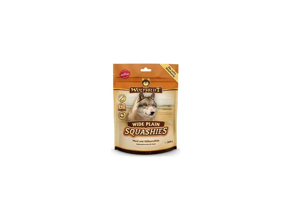Omezená Nabídka Wolfsblut Squashies Wide Plain 300g