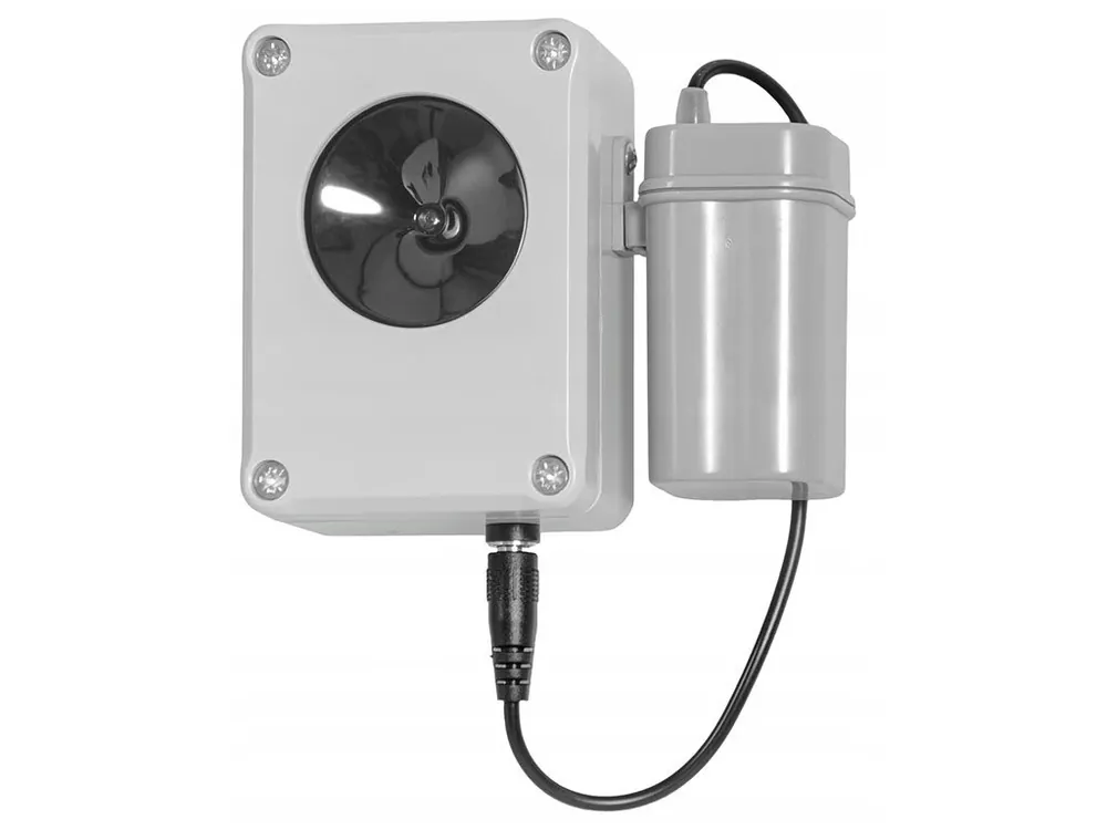 Cenově Výhodný Vodotěsný, ultrazvukový plašič na kuny, myši a potkany DRAGON ULTRASONIC CH100 - napájení na baterie 4xAA