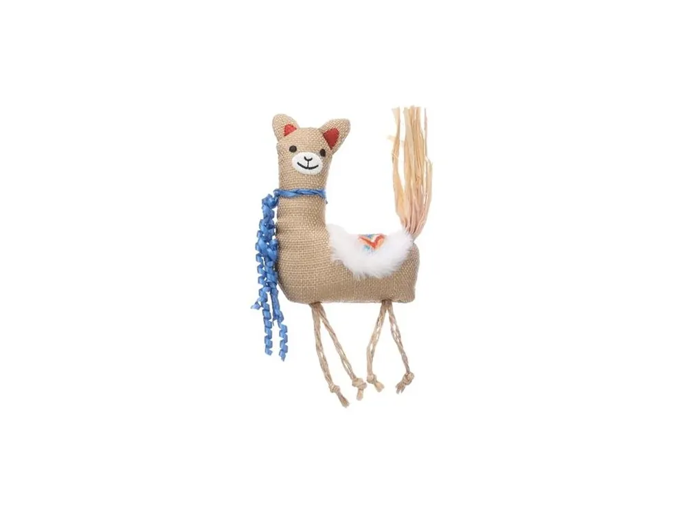 Hračka cat textil Robla alpaka Flamingo Značkový