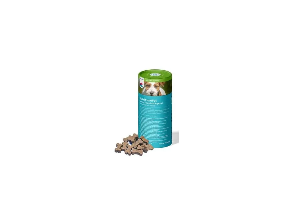Sleva NutriCareVet Intestinal supp. Canine CHEW 60tbl CVET