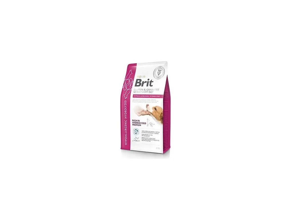 Brit VD Dog GF Hypoallergenic Hydrolyzed 2kg Dokud Zásoby Vydrží