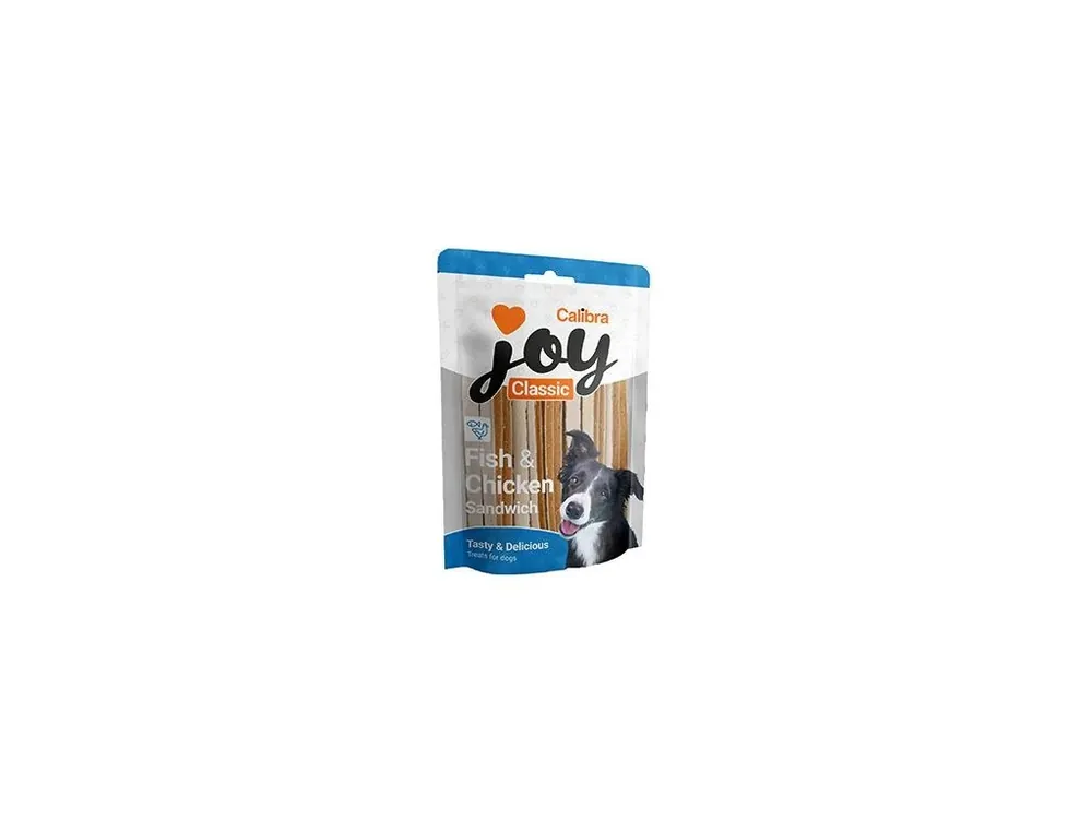 Poslední Šance Calibra Joy Dog Classic Fish&Chicken Sandwich 500g NEW