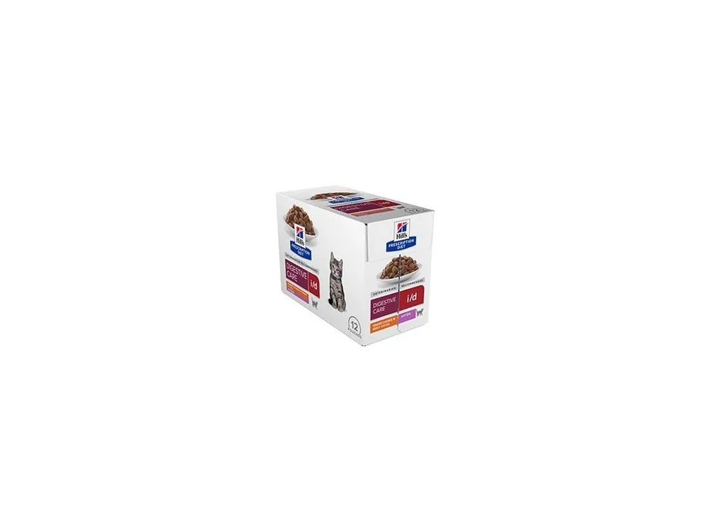 Hill‘s Fel. PD I/D Péče o zažívání koťata kapsa 12x85g Výprodej