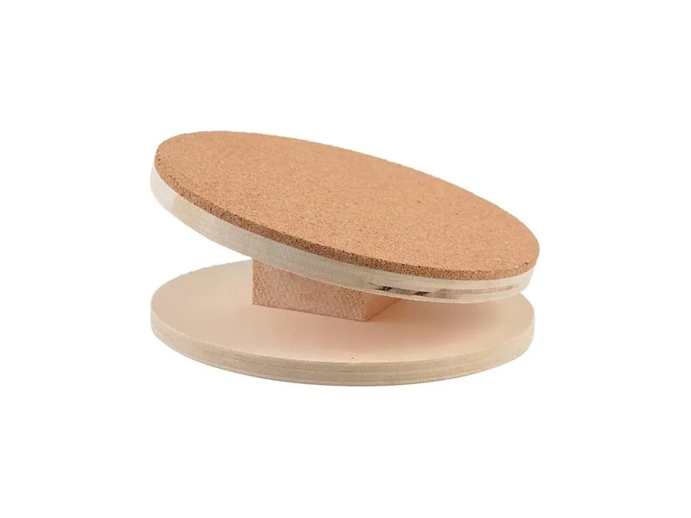 Sezónní Sleva Disk běhací dřevo s korkem DuvoPlus L, prům. 30cm