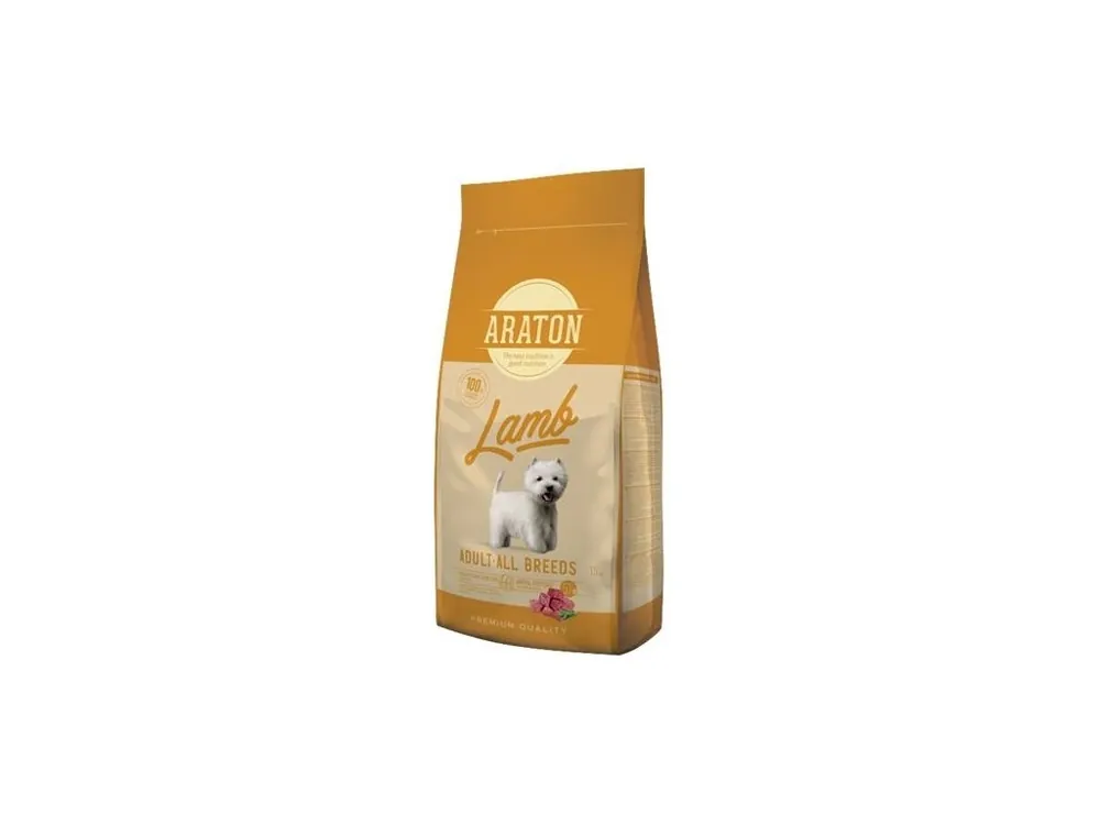 Speciální Cena Araton Dog Dry Adult Lamb 15 kg