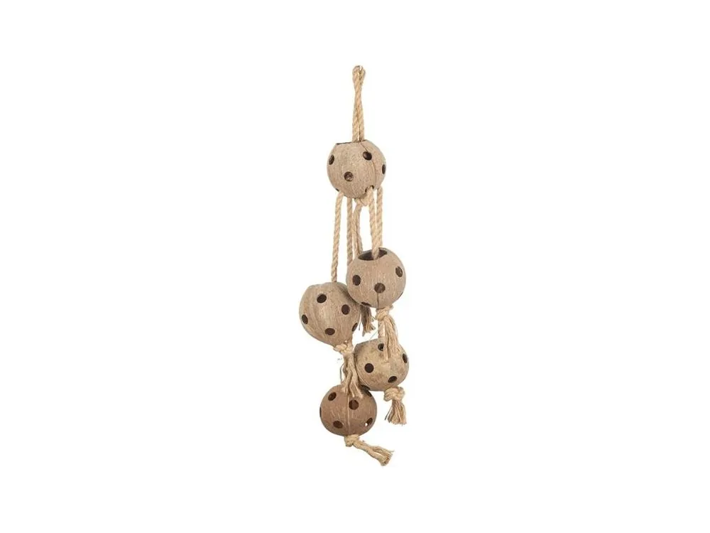 Novinka Hračka pták přírodní Coco Swing Quapas! 84x21cm