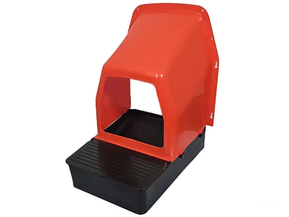 Speciální Cena Snáškové hnízdo pro slepice se sběrným košíkem na vejce - ATV 301635 MANUAL NEST 36X42X41 červené