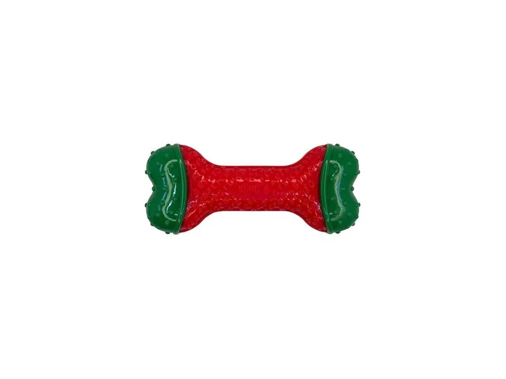 Hračka guma vánoč. KONG CoreStrength Bone M/L Nejprodávanější