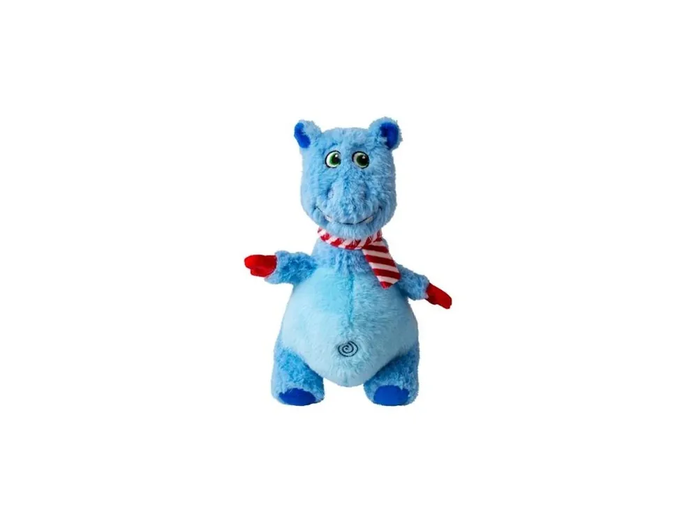 Sezónní Sleva Hračka plyš vánoč. KONG Knots Belly Hippo M/L