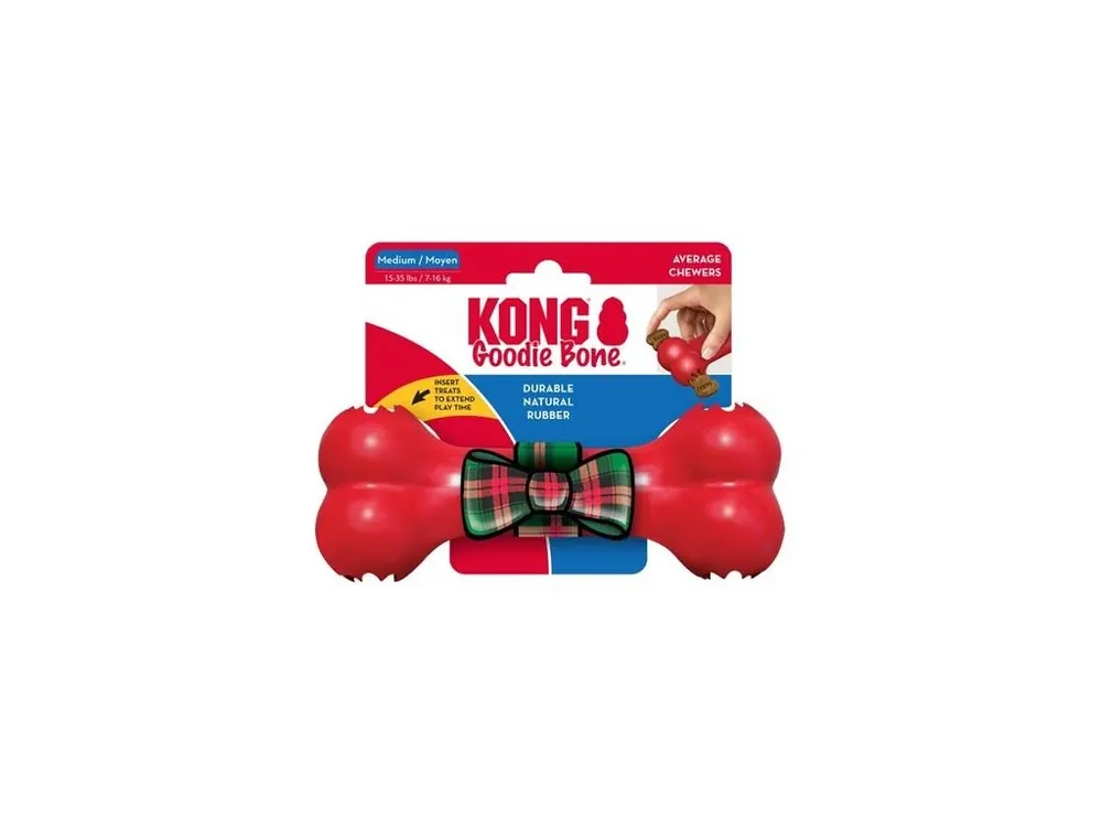Nejlepší Cena Hračka guma vánoč. KONG Goodie Bone M