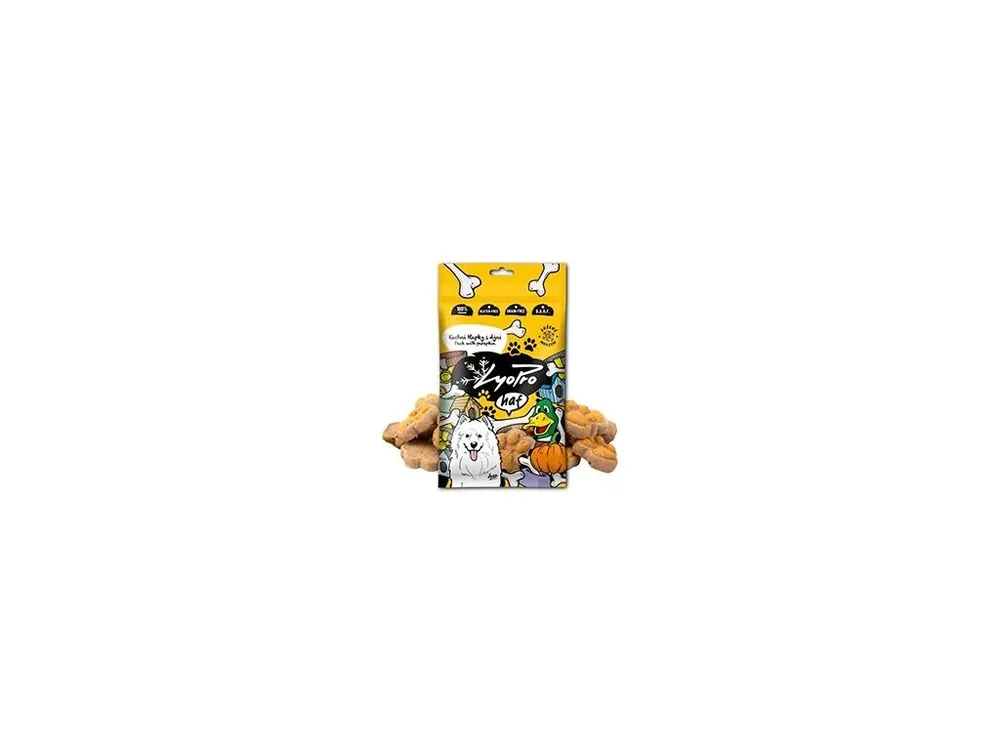 Lyopro Dog poch. mrazem sušené Kachní tlapky s dýní50g Must-Have
