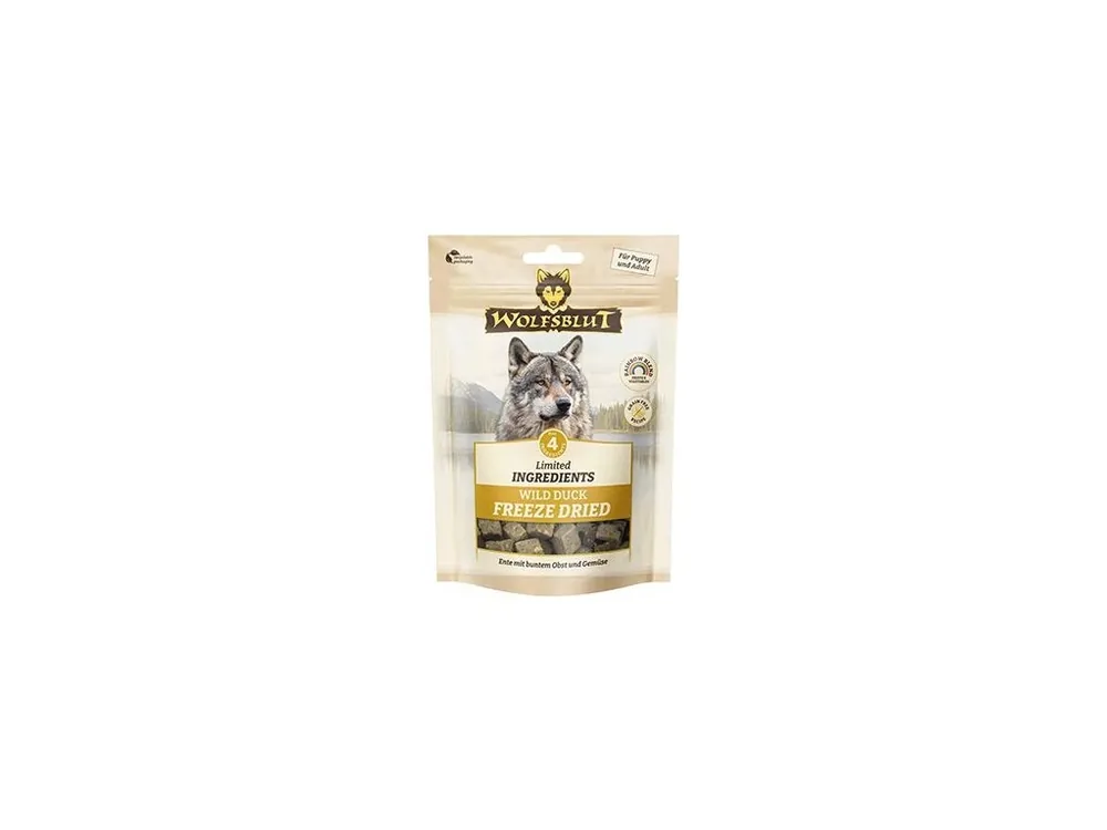 Wolfsblut Freeze Dried Limited Ingred. Wild Duck 40g Hit Sezóny