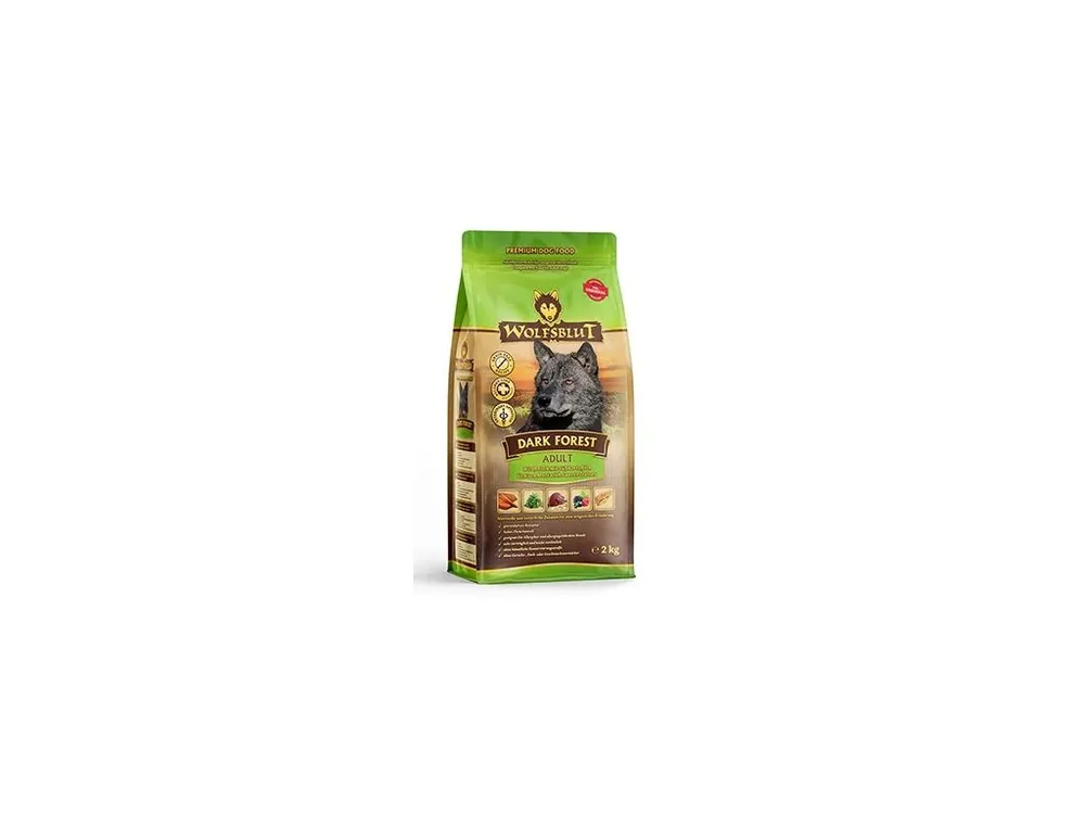 Wolfsblut Dog Adult Dark Forest 2kg Omezená Nabídka
