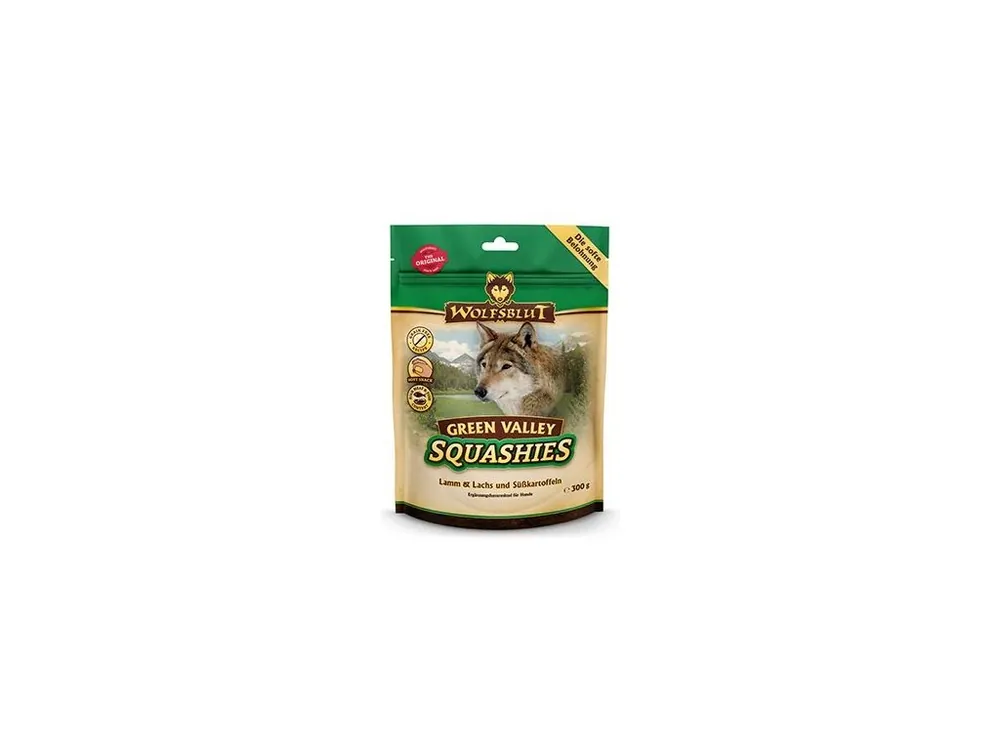 Ověřený Wolfsblut Squashies Green Valley 300g