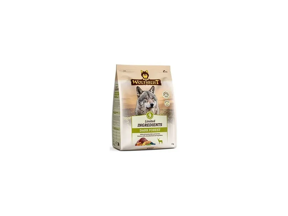 Wolfsblut Dog Limited Ingred. Adult Dark Forest 1kg Přímo Od Výrobce
