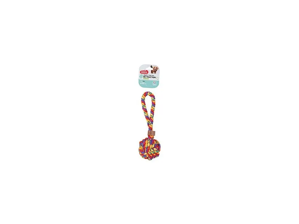 Hračka pes RAINBOW Míček 9,5cm Zolux Autentický