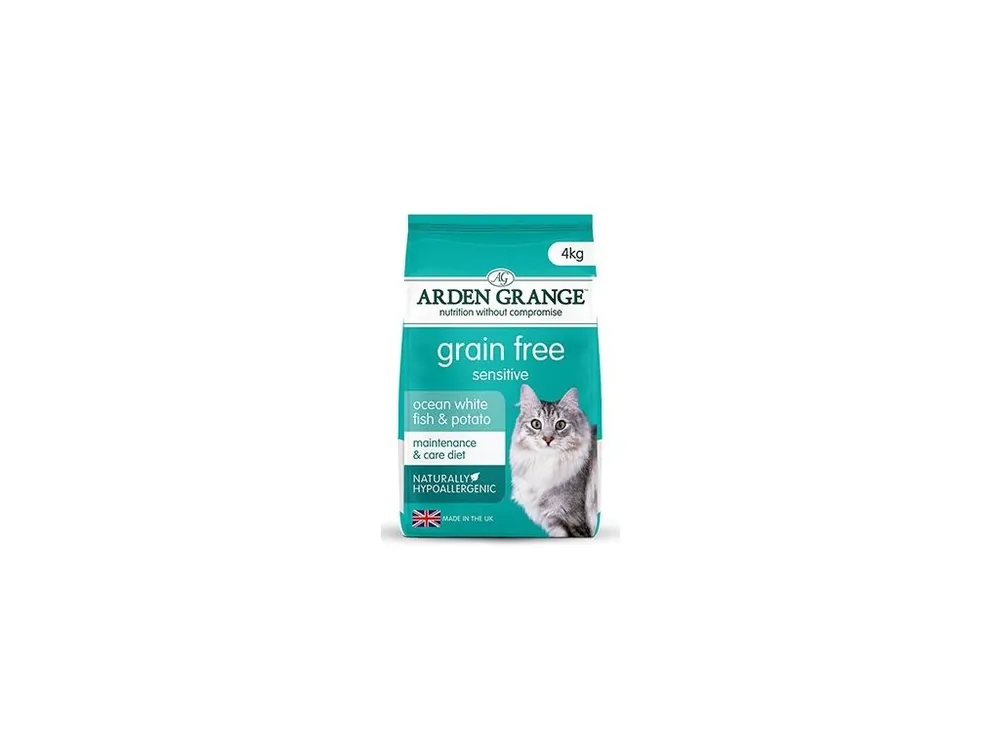 Výhodná Nabídka Arden Grange Cat GF Adult Sen.Oc.White Fish&Potato 4kg