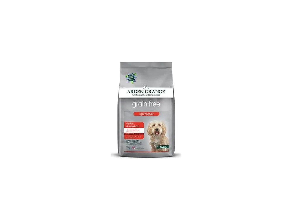 Must-Have Arden Grange Dog GF Light/Senior Chick&Superfoods 12kg