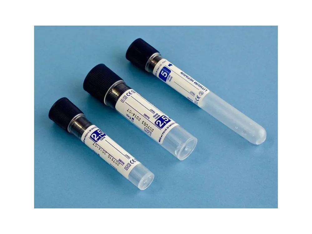 Nejlepší Volba Zkumavka odběrová s heparinem lithným - úzká 2,5ml