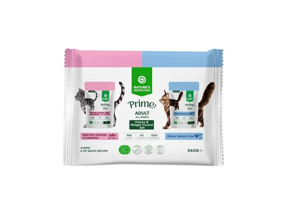 Nature‘s Protection Prime Cat kaps. Multiple Functions Multipack 4 x 85 g Levný