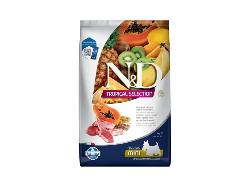 N&D TROPICAL SELECTION Dog LG Lamb Adult Mini 5 kg Tovární Cena