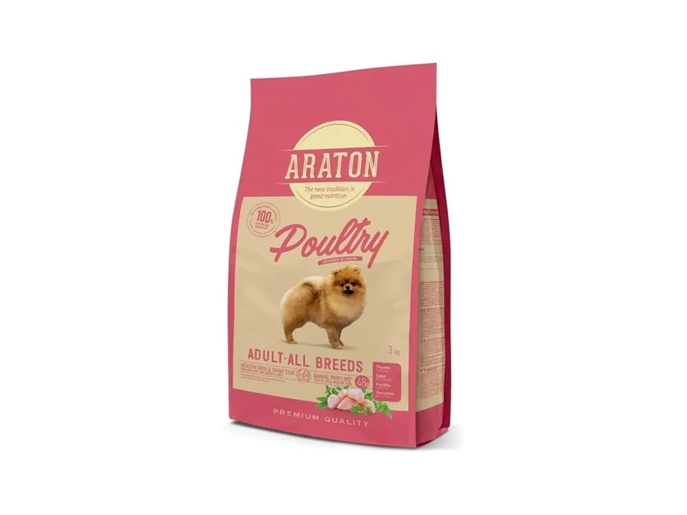 Araton Dog Dry Adult Poultry 3 kg Koupit Online