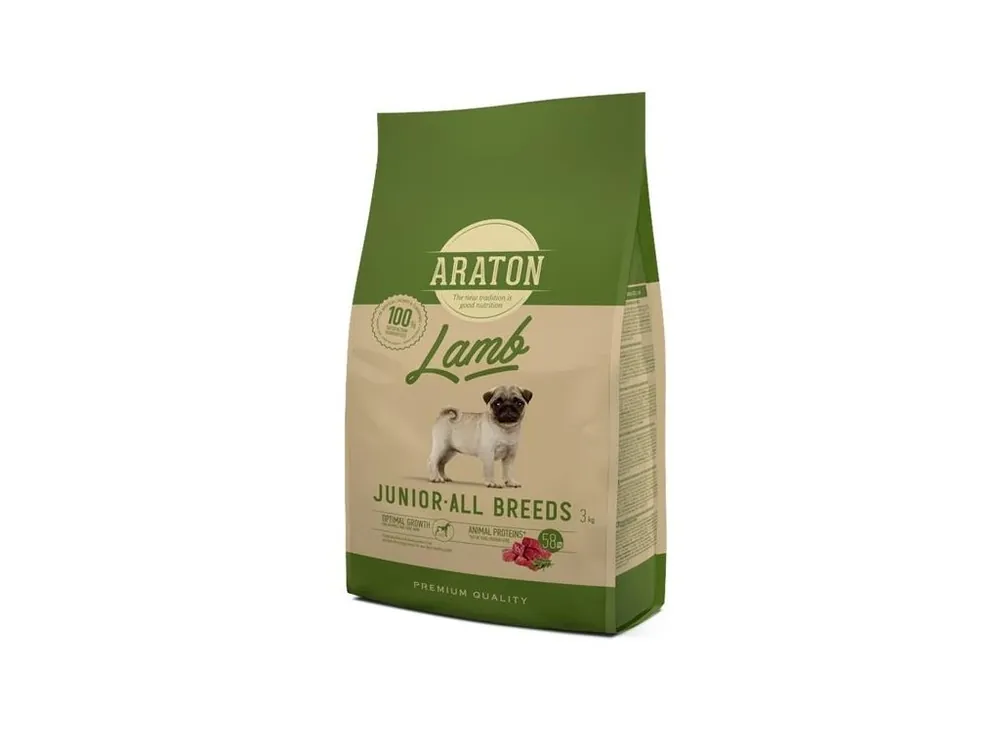 Araton Dog Dry Junior Lamb 3 kg Must-Have