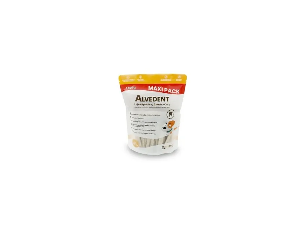 Originální Alvedent Pet2Me žvýkací proužky pro psy 100ks/1kg