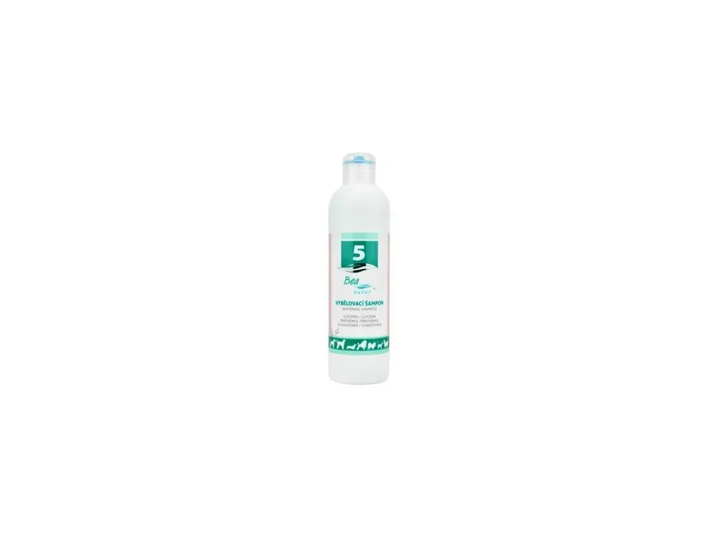 Rychlé Dodání Šampon Bea vybělovací č.5 pro psy a kočky 250ml