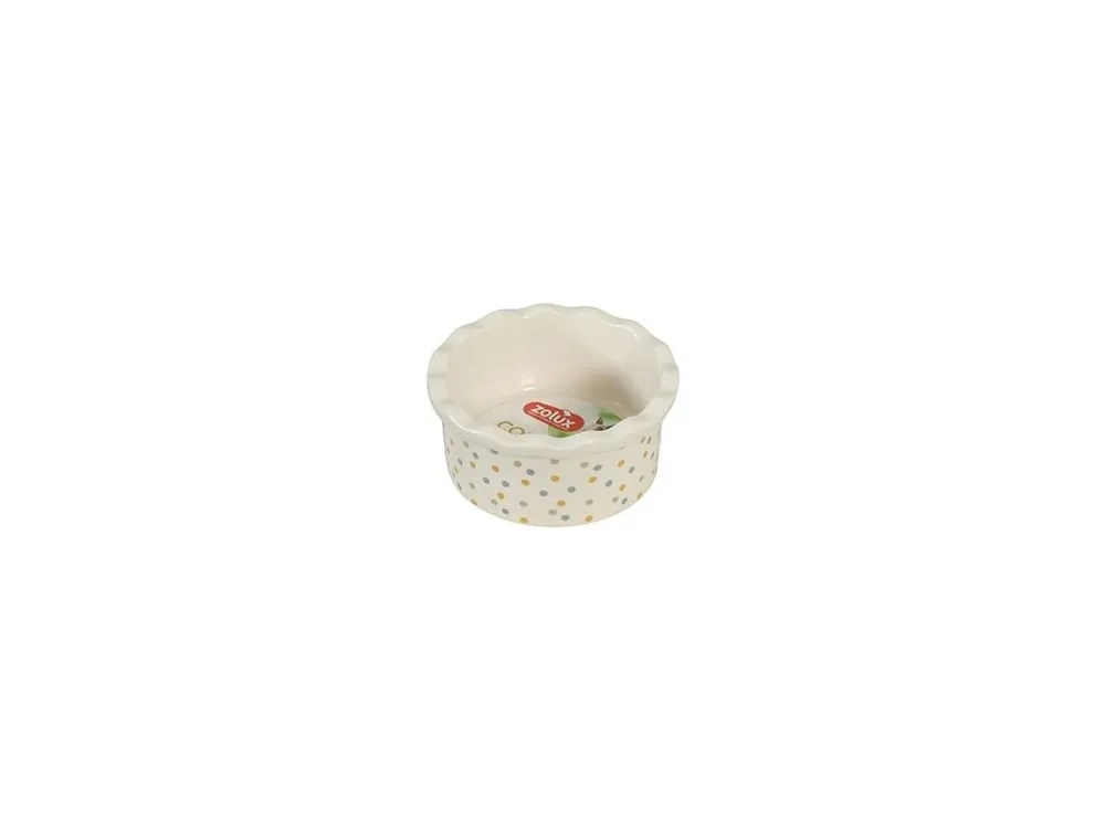 Jen Po Omezenou Doba Miska keramická COSY hlodavec 150ml puntíky Zolux