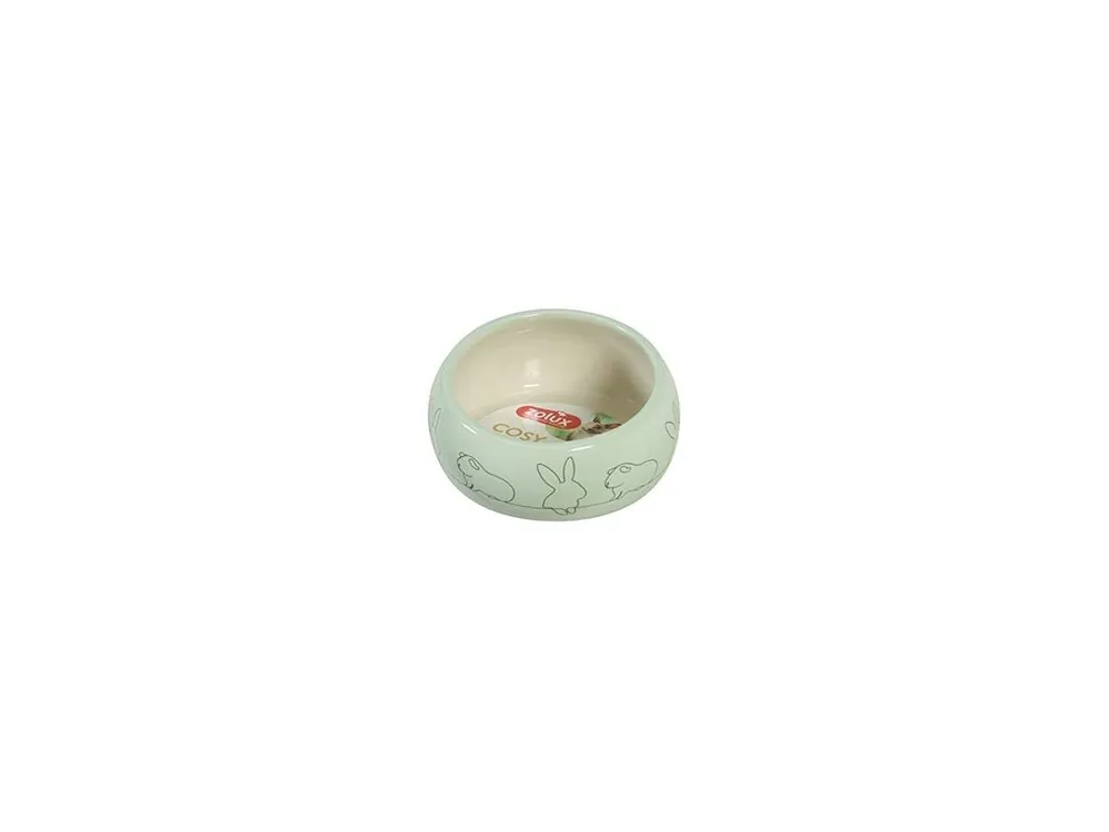 Sleva Miska keramická COSY hlodavec 150ml zelená Zolux