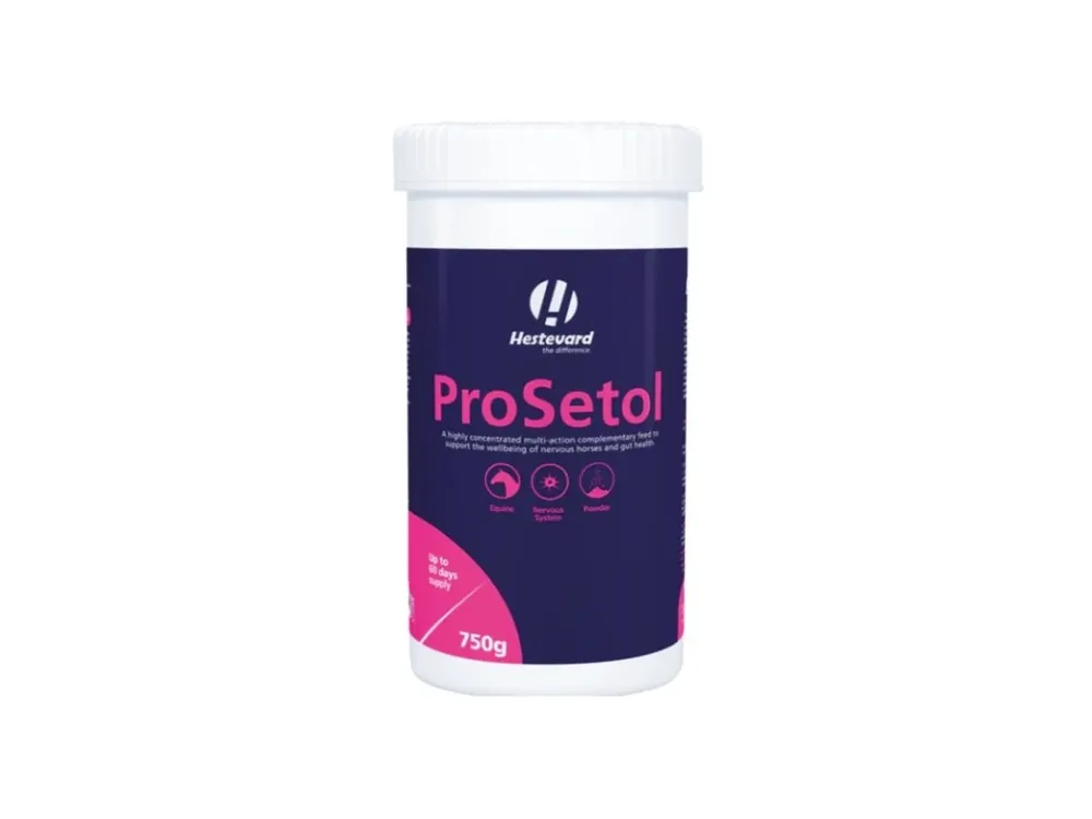 Koncentrovaný přípravek na zklidnění nervózních koní Veterinary ProSetol, Balení, 750 g Výprodej