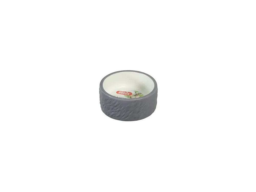 Miska keramická DAISY hlodavec 100ml šedá Zolux Must-Have