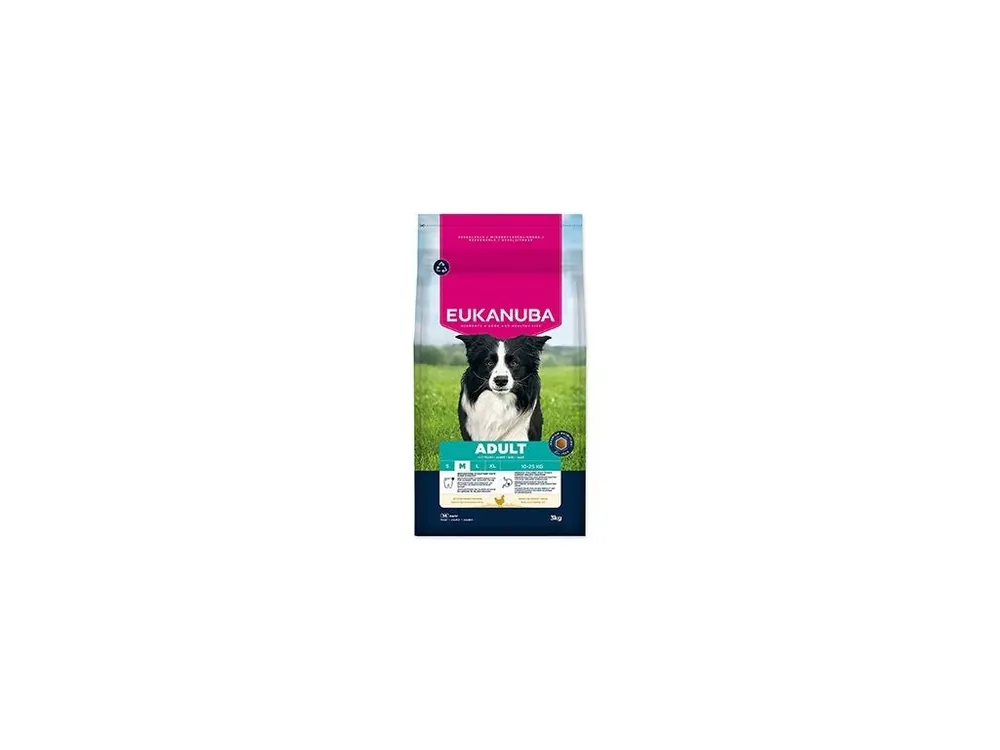 Eukanuba Dog Adult Medium rich in fresh Chicken 3kg Rychlé Dodání